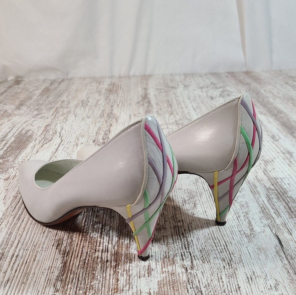 Vintage Garolini Designer Italian Leather Shoes